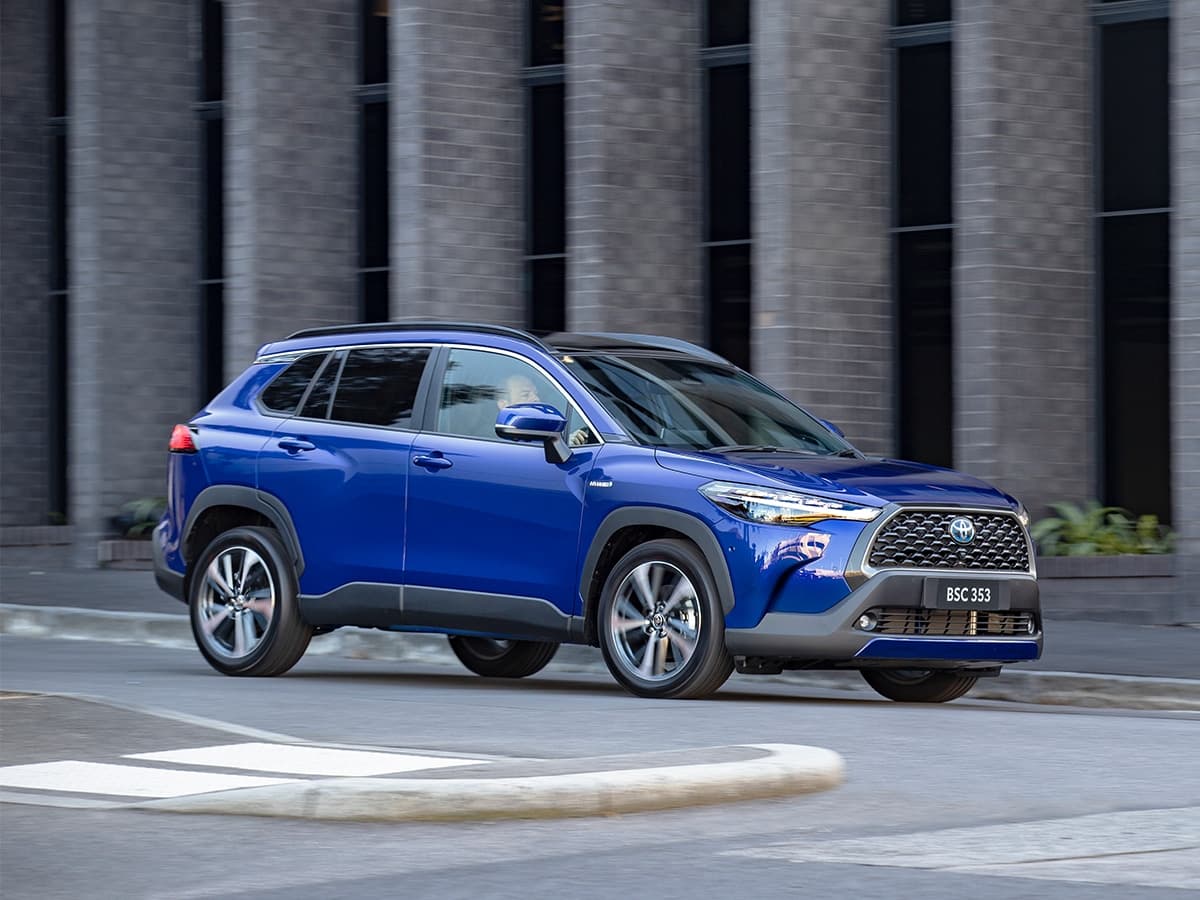 Toyota corolla cross hybrid feature