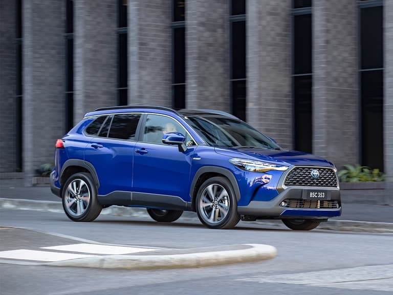 Toyota corolla cross hybrid feature