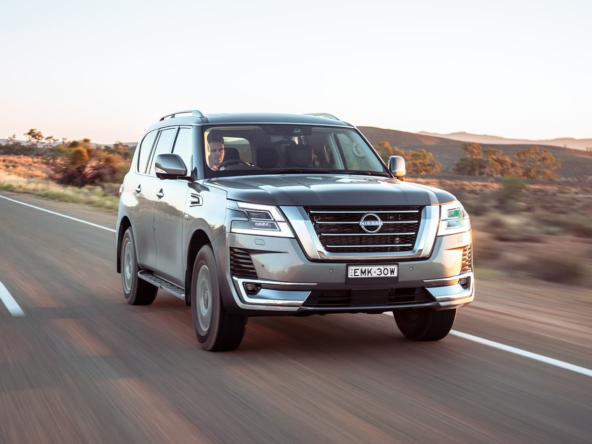 Electric nissan patrol front end