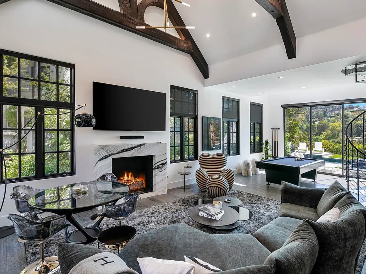 The Kid LAROI Home Encino Los Angeles