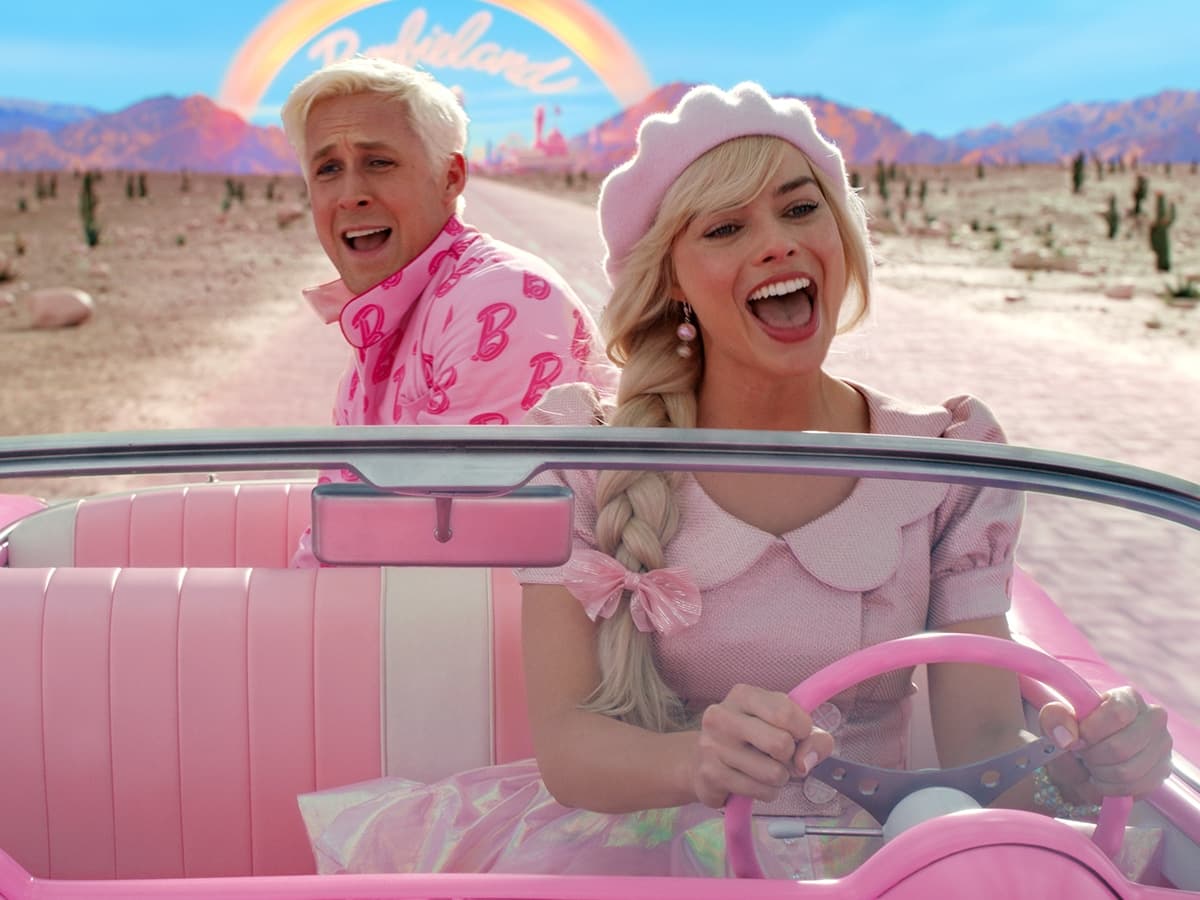 Ryan Gosling and Margot Robbie in 'Barbie' (2023) | Image: Warner Bros.