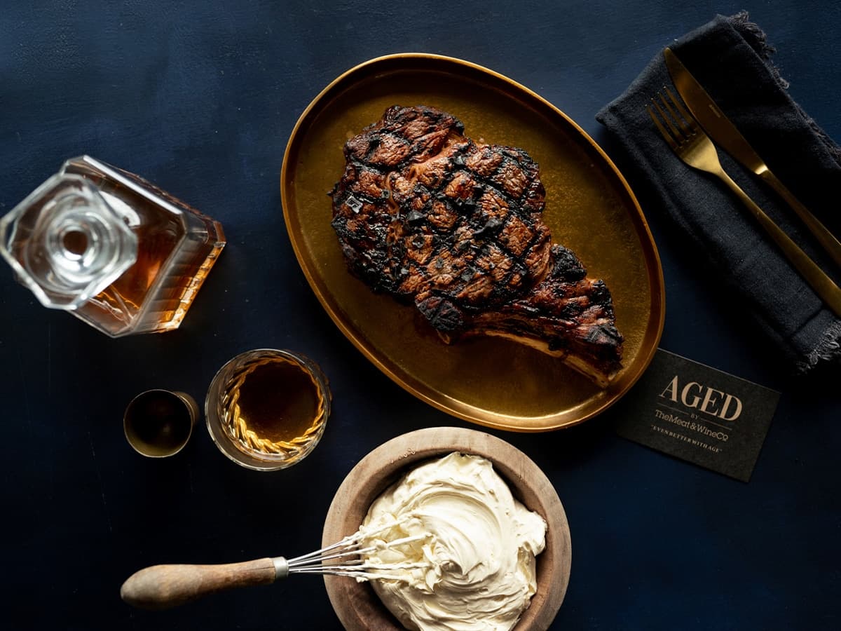 The MEat & Wine Co Smoked Jameson Irish Whiskey infused steak | Image: Dom Cherry