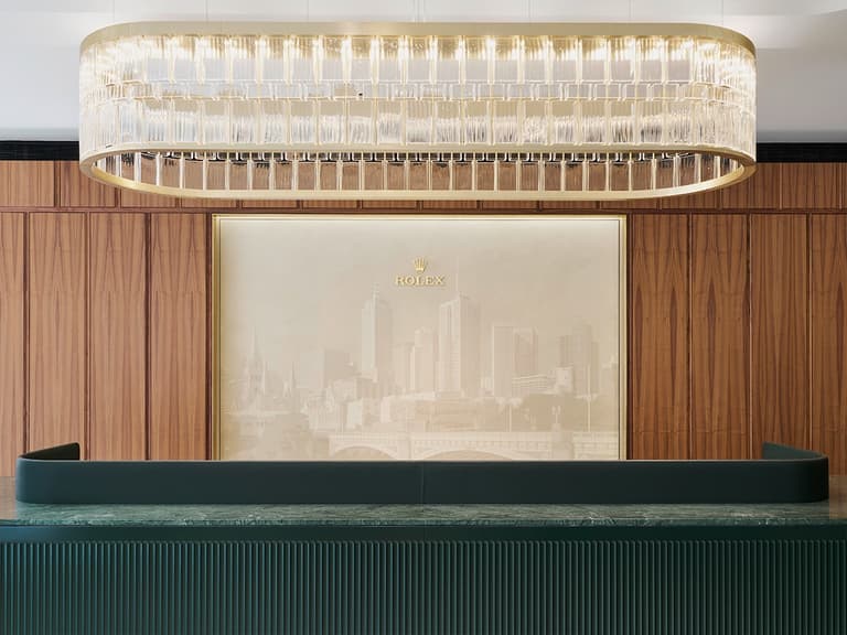 Lobby of the new Oceania Rolex headquarters at Centenary hall in Melbourne | Image: Rolex/Cédric Widmer
