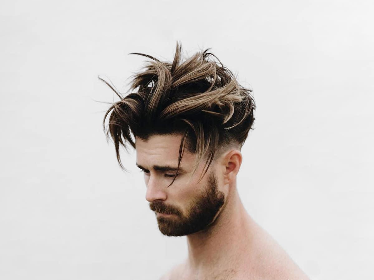 10 Classic and Cute Brushed Back Hairstyles for Men 2023  Mens slicked back  hairstyles, Taper fade haircut, Tapered hair