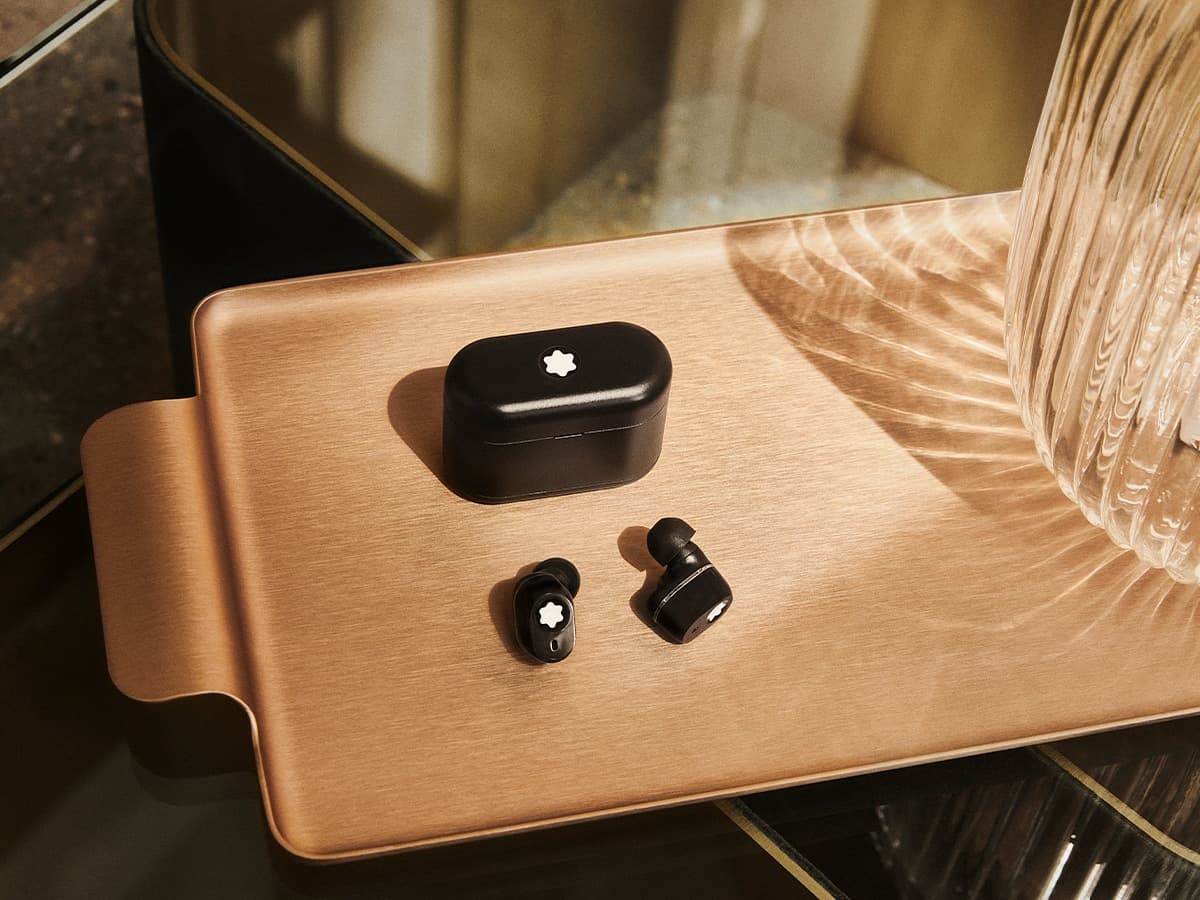 MTB 03 In-Ear Headphones | Image: Montblanc