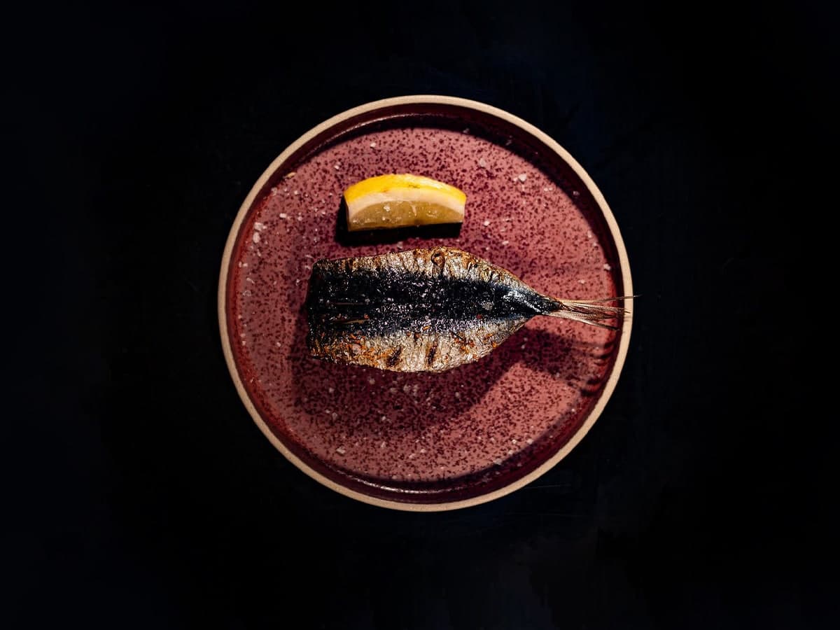 Best fine dining Melbourne - SA SARDINE snack at Flint | Image: Flint