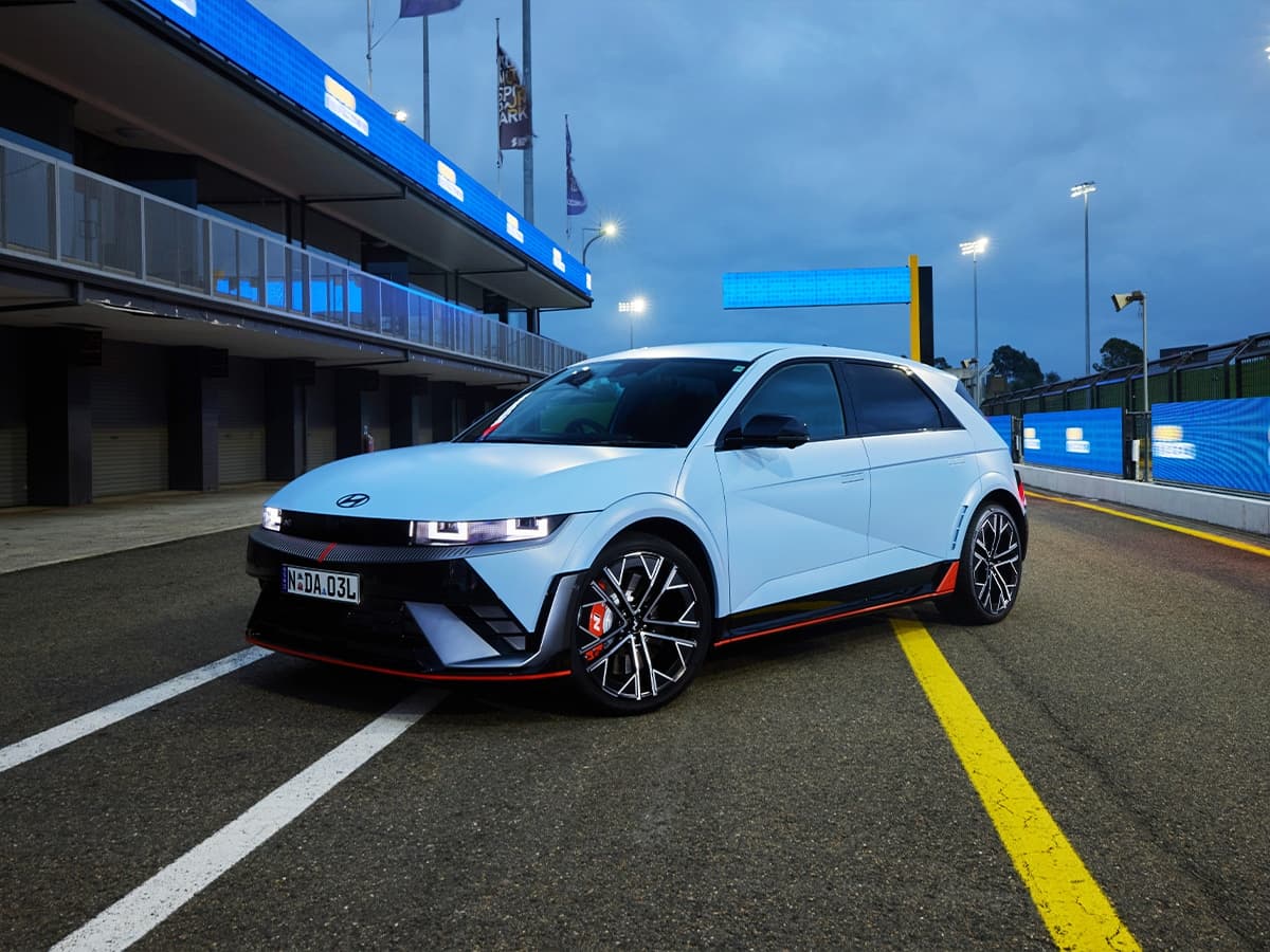 Hyundai ioniq 5 n front end