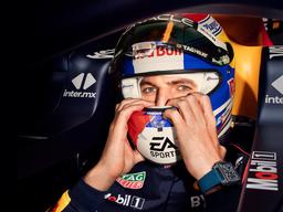 Max Verstappen with the new TAG Heuer Monaco Chronograph | Image: Supplied