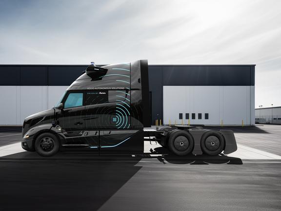 The Volvo VNL Autonomous is Volvo and Aurora's "first-ever production ready" autonomous truck | Image: Volvo