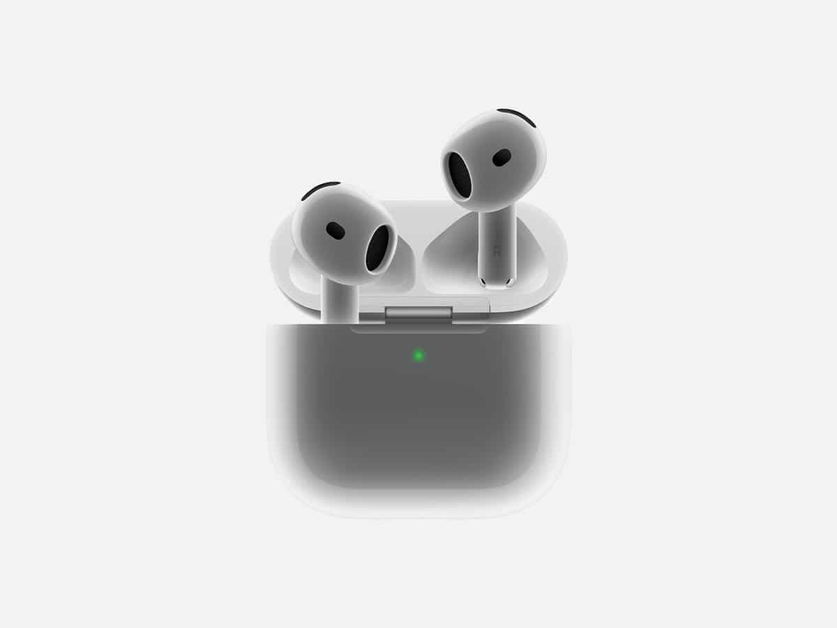 Airpods 4 outside of case