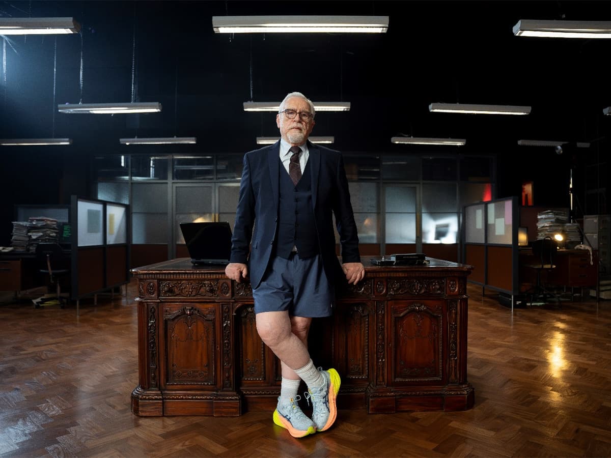 Brian Cox ASICS campaign