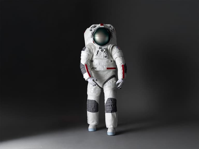 Axiom Extravehicular Mobility Unit (AxEMU) spacesuit designed by Prada | Image: Axiom Space