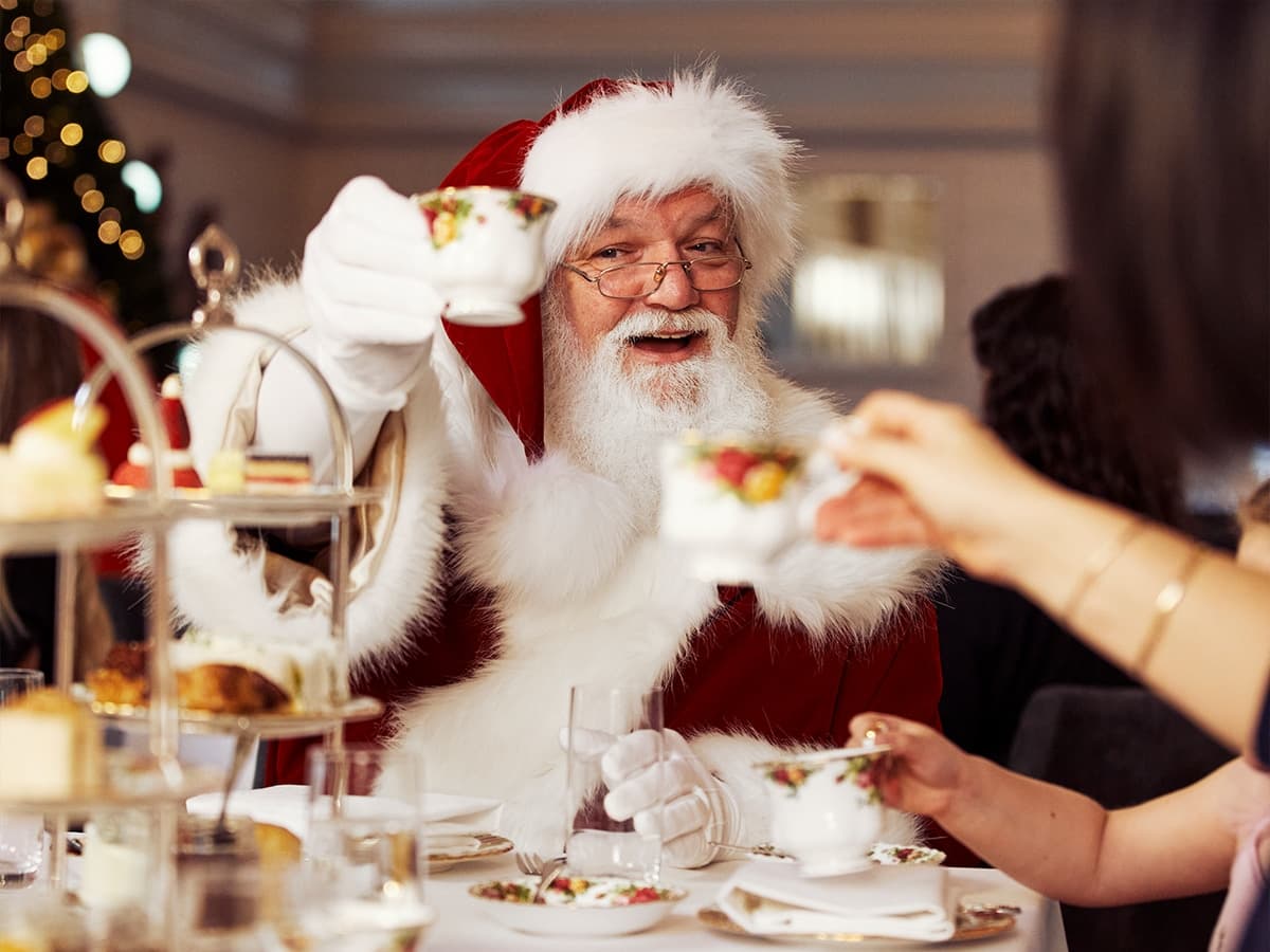 QVB launches high Tea with Santa activation