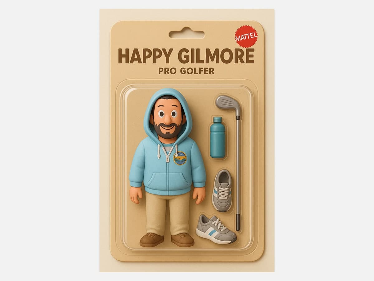 Happy gilmore chatgpt doll
