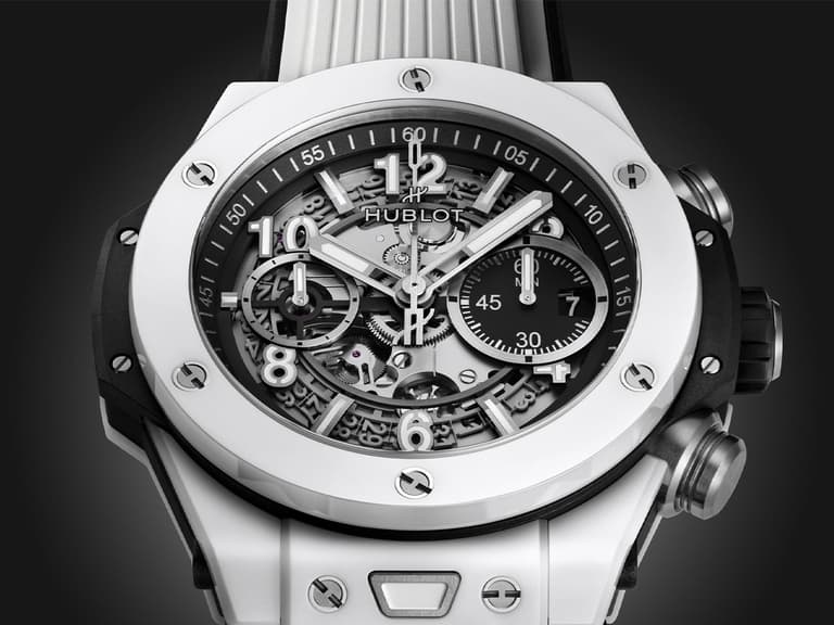 Hublot big bang unico white ceramic