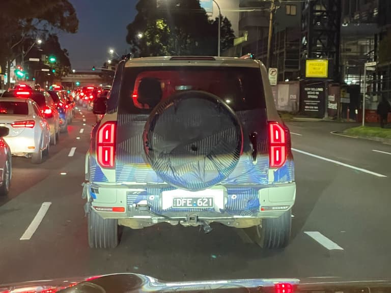 Byd denza b5 testing in sydney