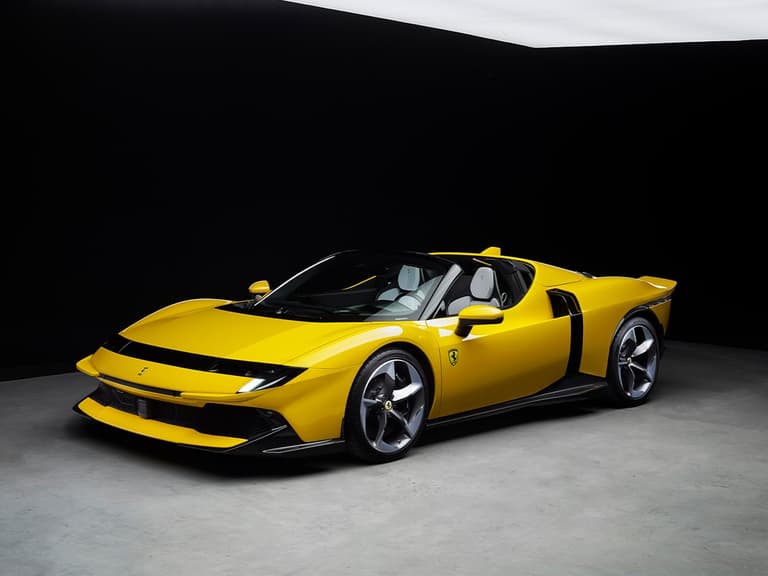 Ferrari 849 testarossa spider in yellow