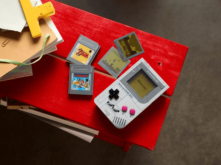 Lego's Game Boy Throwback | Image: Lego