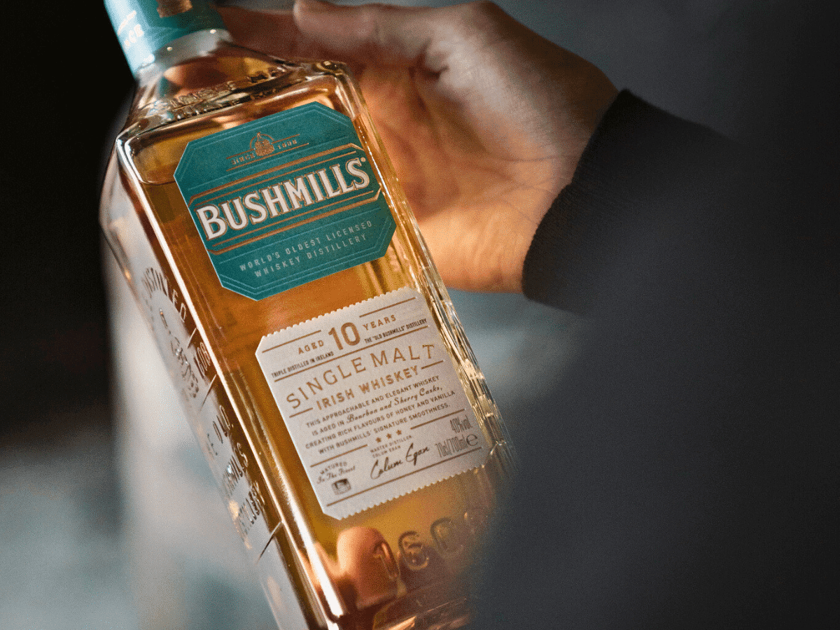 Bushmills’ 10 Year Old Single Malt Irish Whiskey