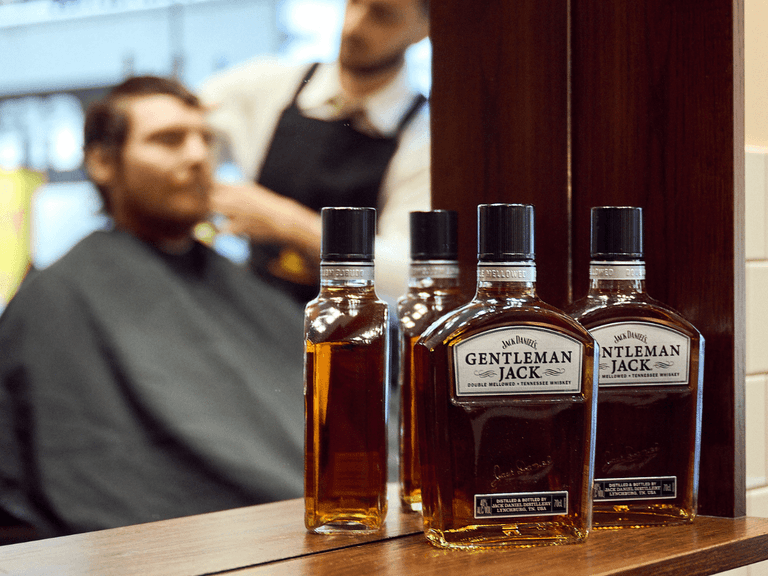 Gentleman Jack at The Barberhood