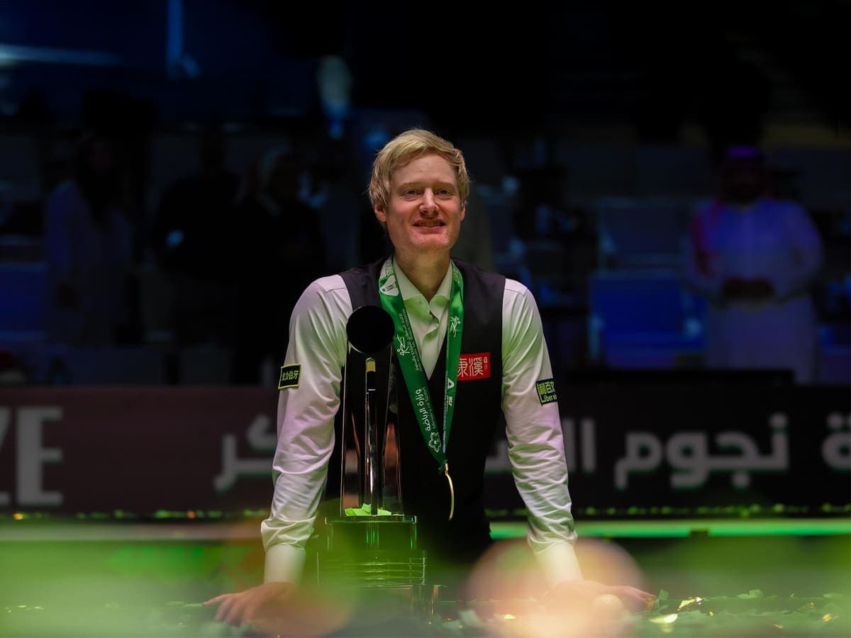 Australian Neil Robertson wins Saudi Arabia Snooker Masters 2025
