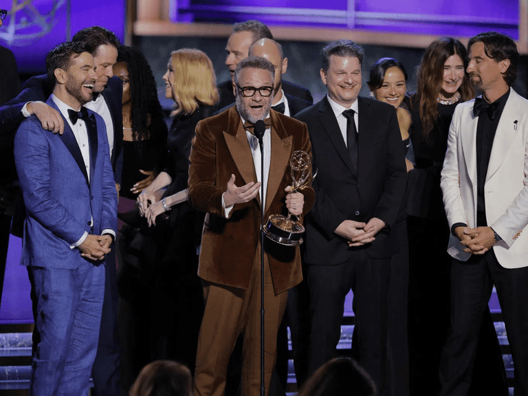 Seth Rogan's comedy The Studio cleaned up at the 2025 Emmys
