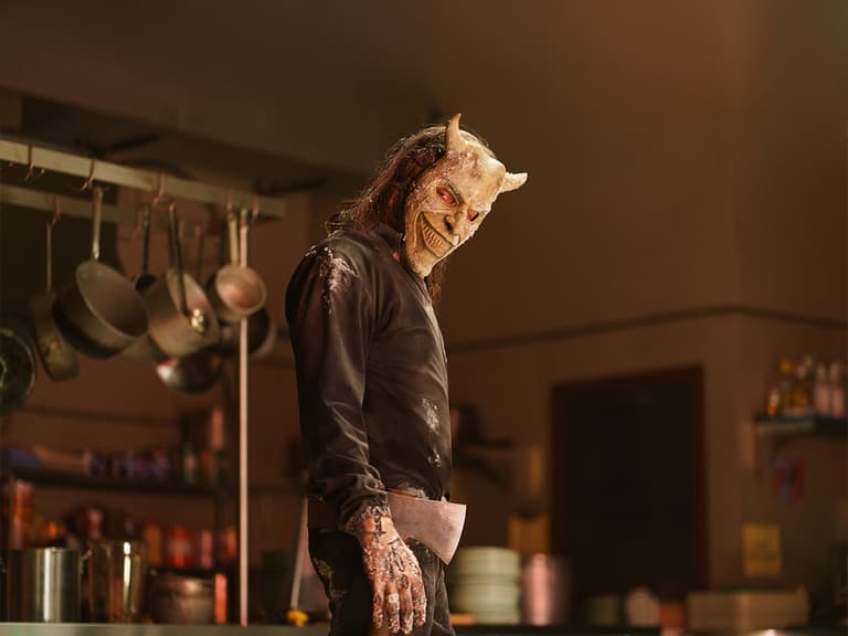 Ethan Hawke as the Grabber in 'Black Phone 2' | Image: Sabrina Lantos/Universal Pictures and Blumhouse