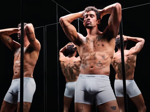 Bad bunny calvin klein