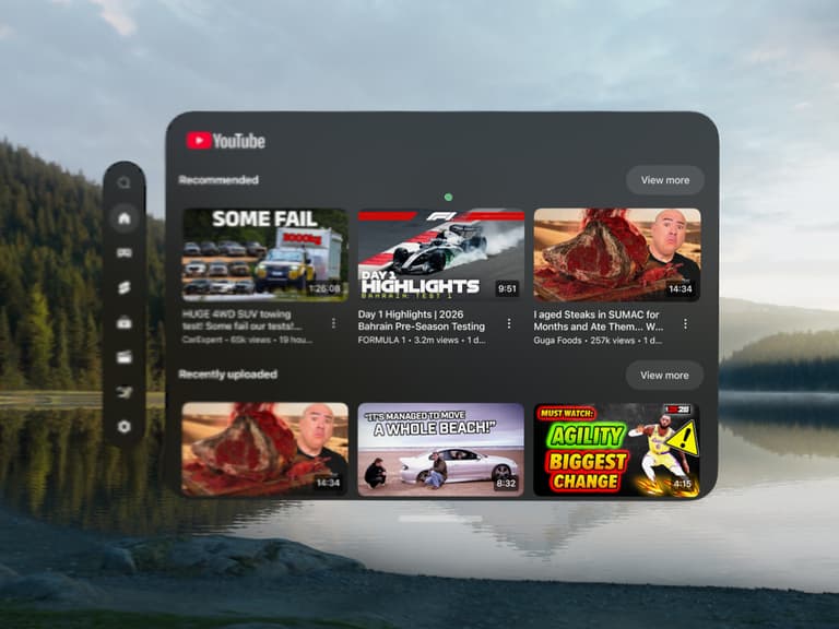 Youtube app for vision pro