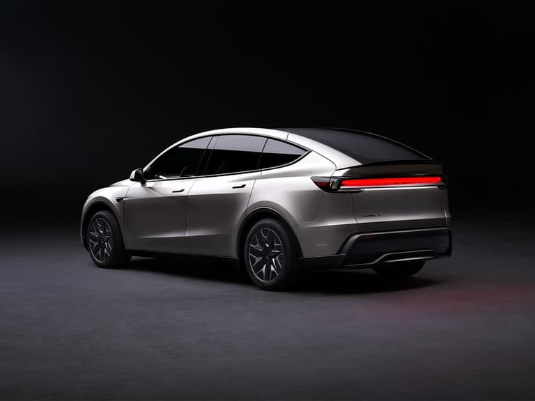 Tesla model y l in studio