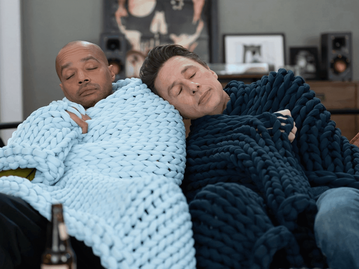 Donald Faison and Zach Braff in 'Scrubs'