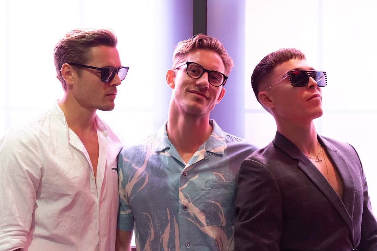 Models in HUGO eyeglasses