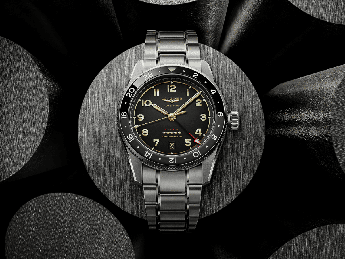 Longines Spirit Zulu Time Titanium | Image: Longines