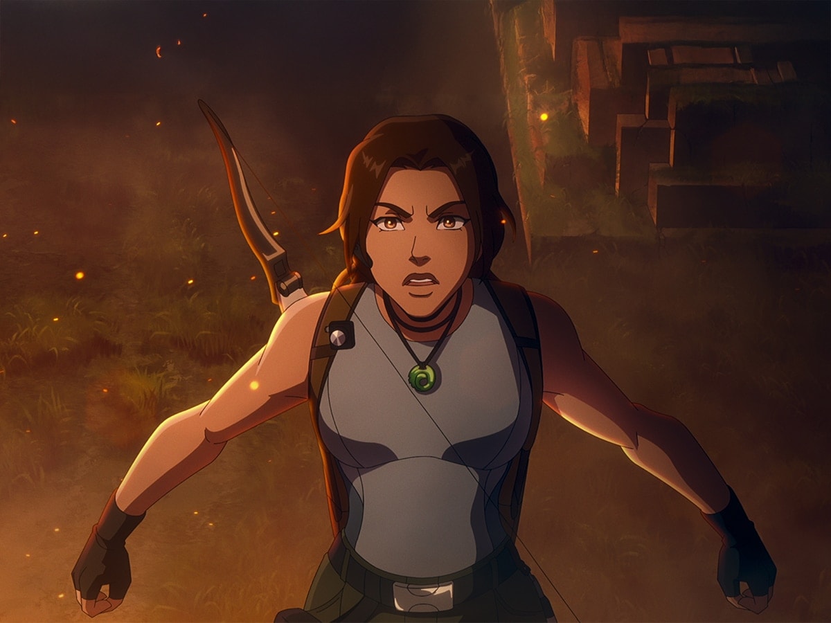 Lara Croft in Netflix’s ‘Tomb Raider: The Legend of Lara Croft’