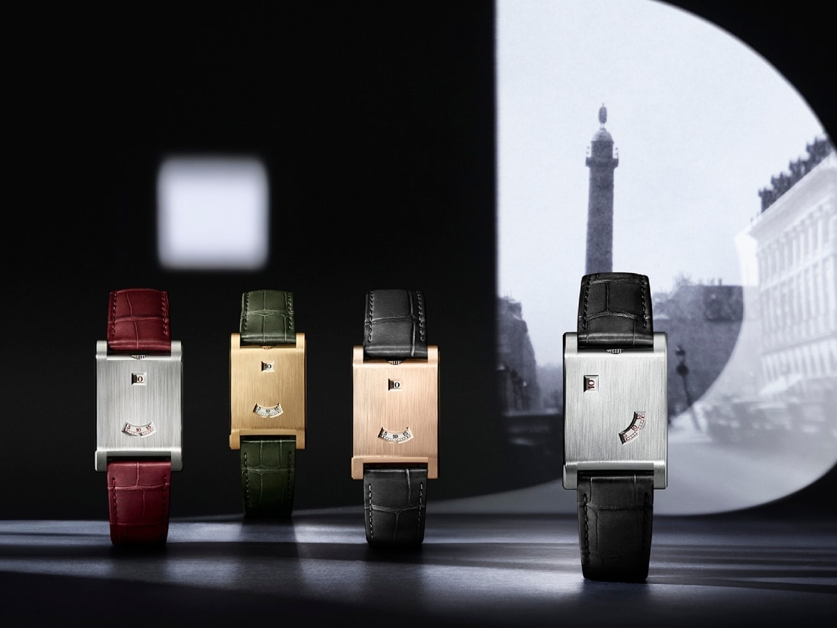 Cartier tank à guichets