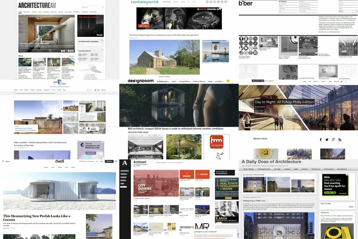 14 best architecture blogs design