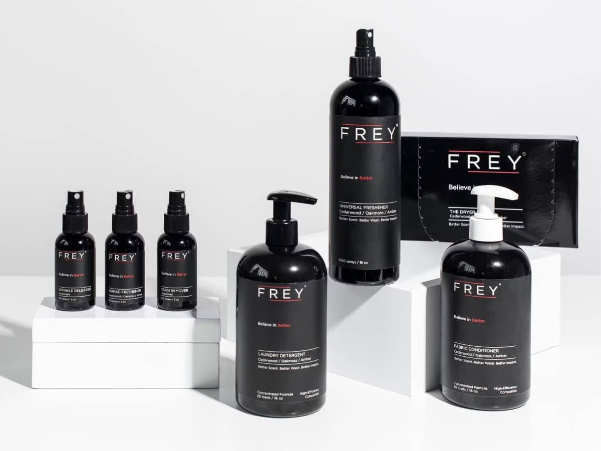 Frey is laundry detergent reimagined for men