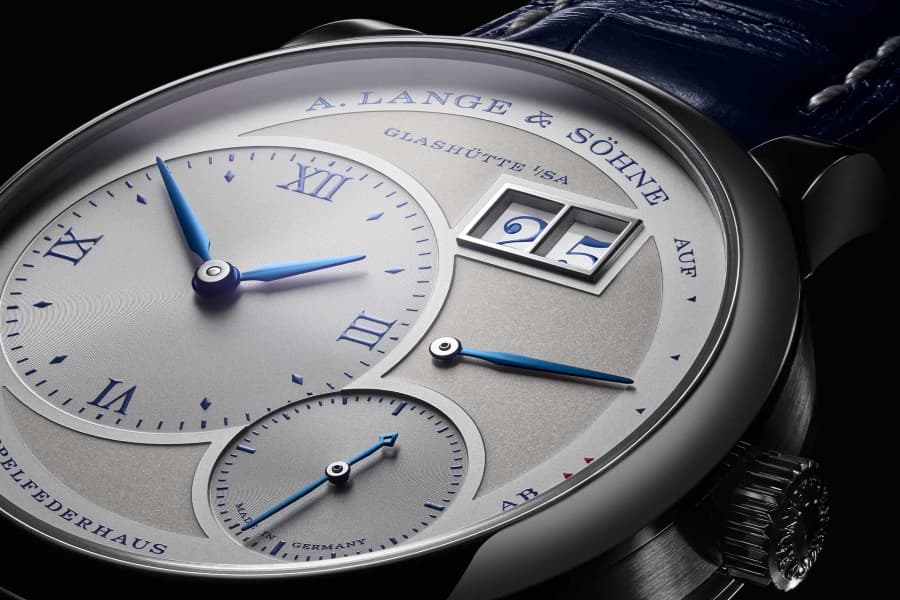 Dial of A. Lange & Söhne Lange 1 ‘25th Anniversary’