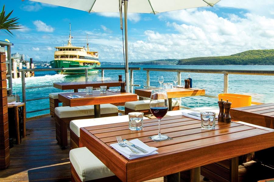hugos Manly outdoor dining deck