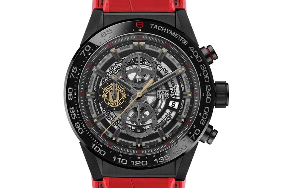 tag heuer manchester united watch