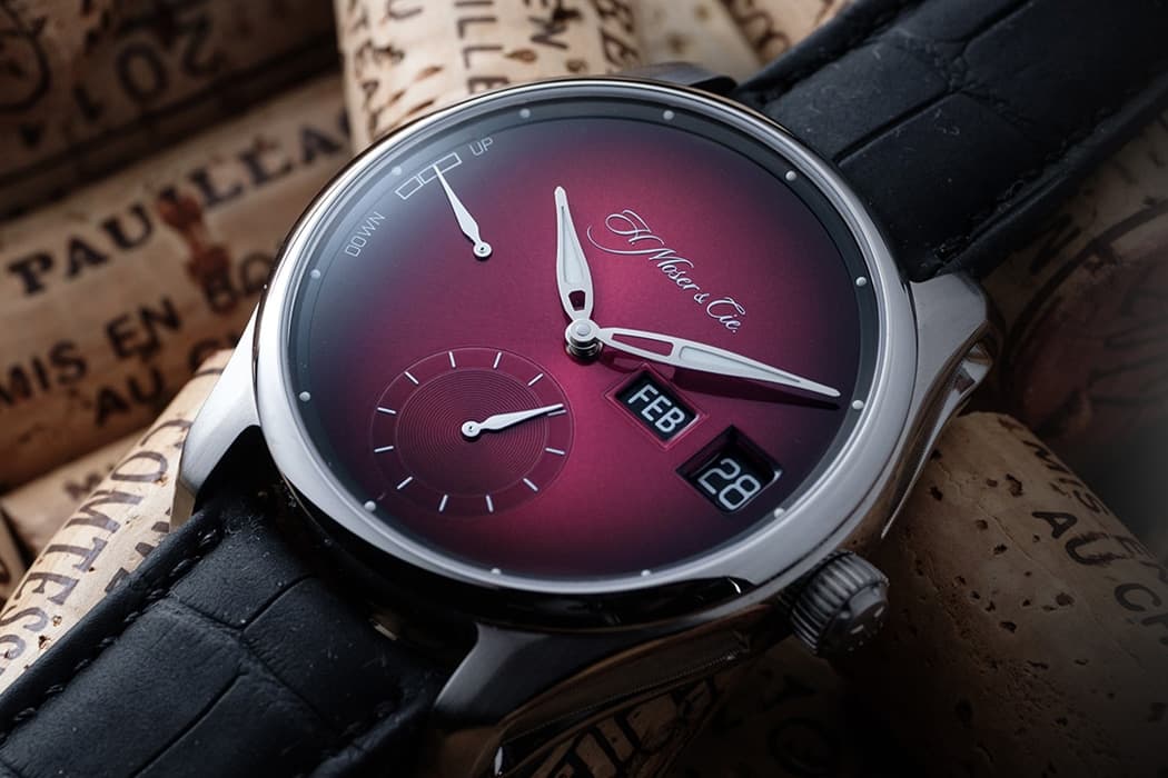 H. Moser & Cie Pioneer Dual Window Perpetual Calendar watch