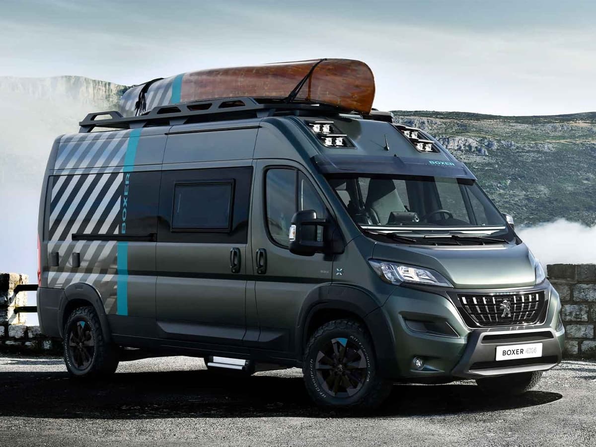 Peugeot boxer 4×4 camper van