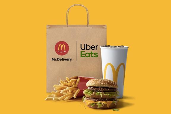 McDonald's Free Delivery Uber Eats