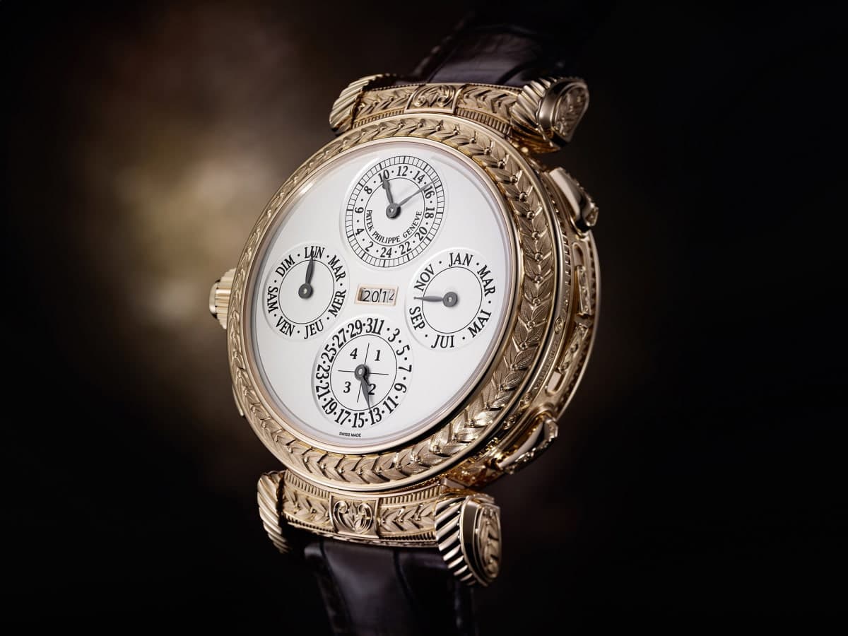 Dial of Patek Philippe Grandmaster Chime watch