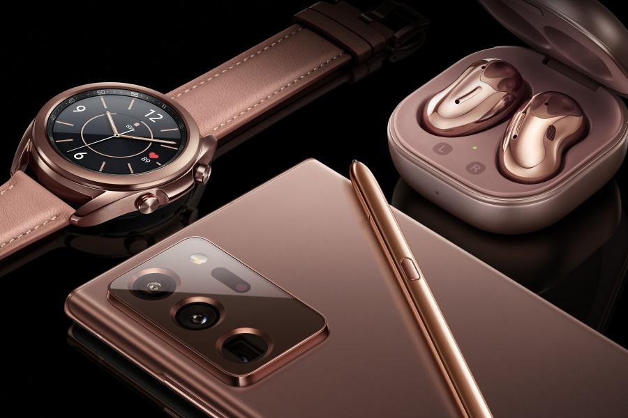 Samsung Galaxy Note20, Watch 3 and Buds Live