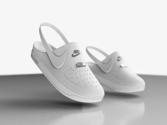Crocs x Nike Air Force 1 Concept Design