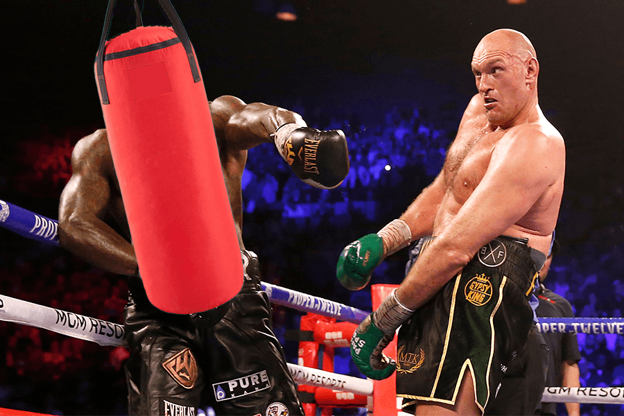 Tyson Fury vs. Punching Bag