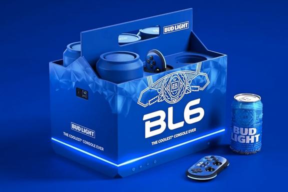 Bud Light BL6 Video Game Console
