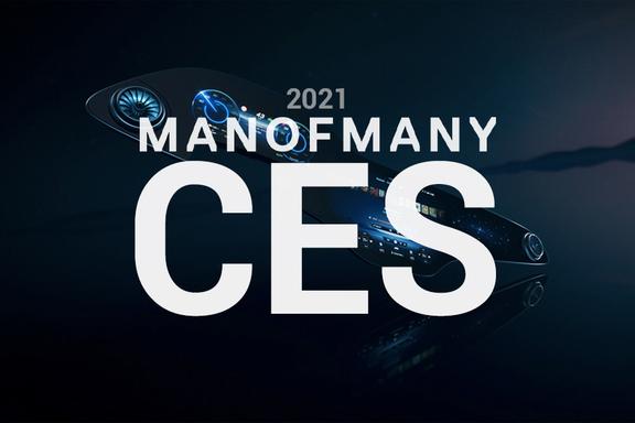 Man of Many CES graphic