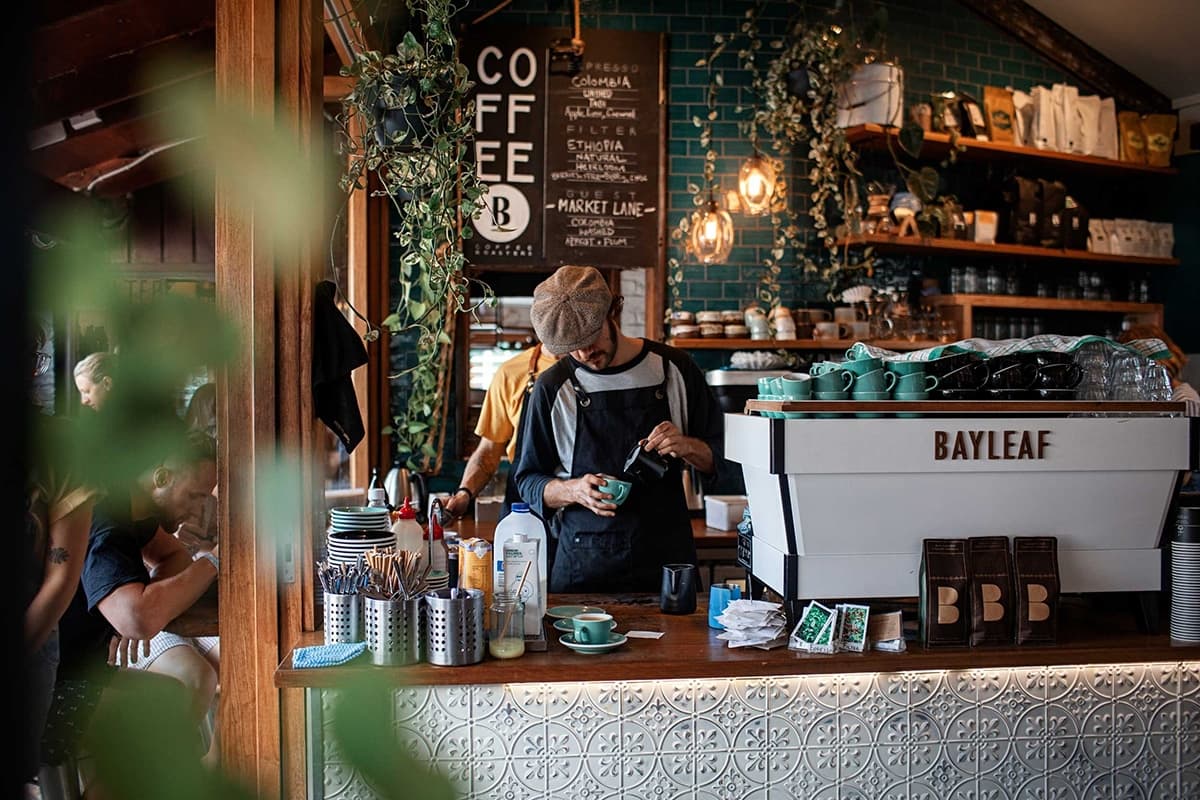 Bayleaf Cafe interior